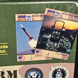 1991 Desert Storm Trading Cards SEALED Complete Set 253 Cards Pro Set Gulf War New Never Opened Vintage Military History Cards