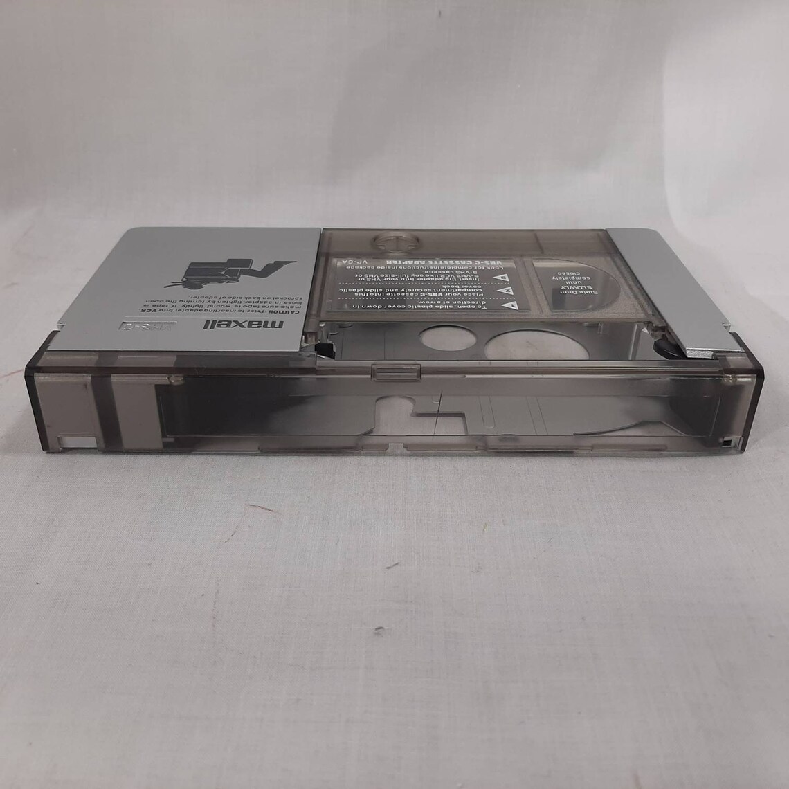 Maxell Vhs VP CA Video Cassette Adapter for Vhs C Camcorder Etsy