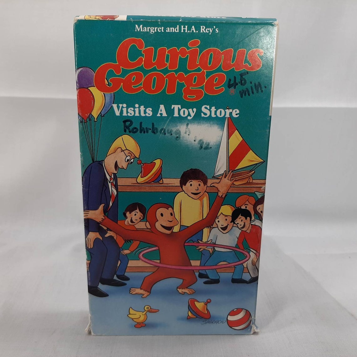 Curious Visits A Toy Store Margret H A Rey's VHS Tape 1992