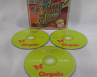 Ten Years After 3 Cd Set Think About The Times The Chrysalis Etsy