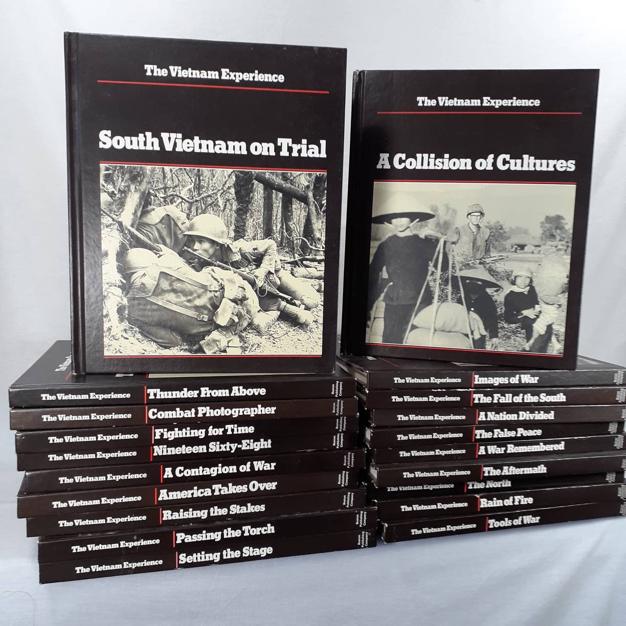 The Vietnam Experience 20 Book Set Hard Cover Boston Etsy