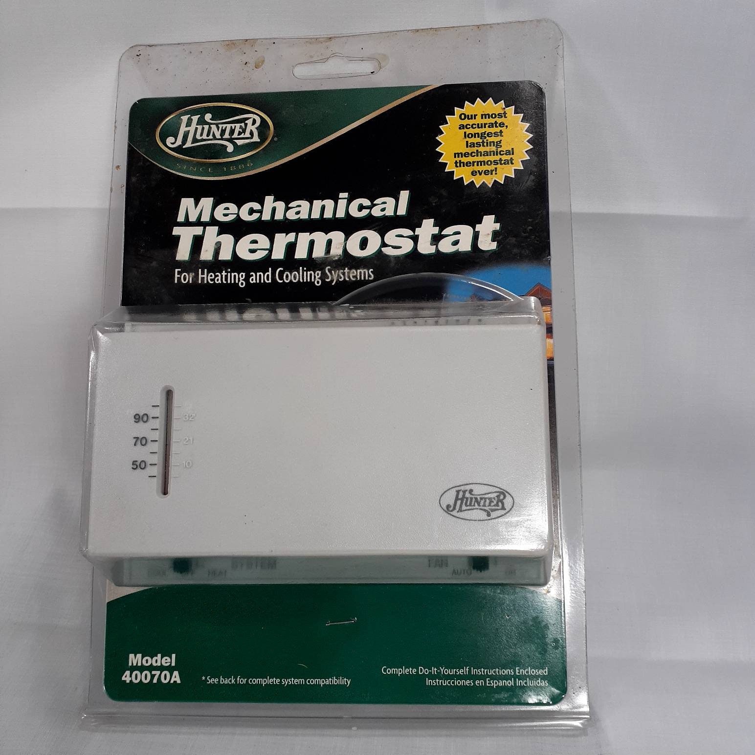 Hunter Mechanical Thermostat Model 40070A Systèmes de Etsy