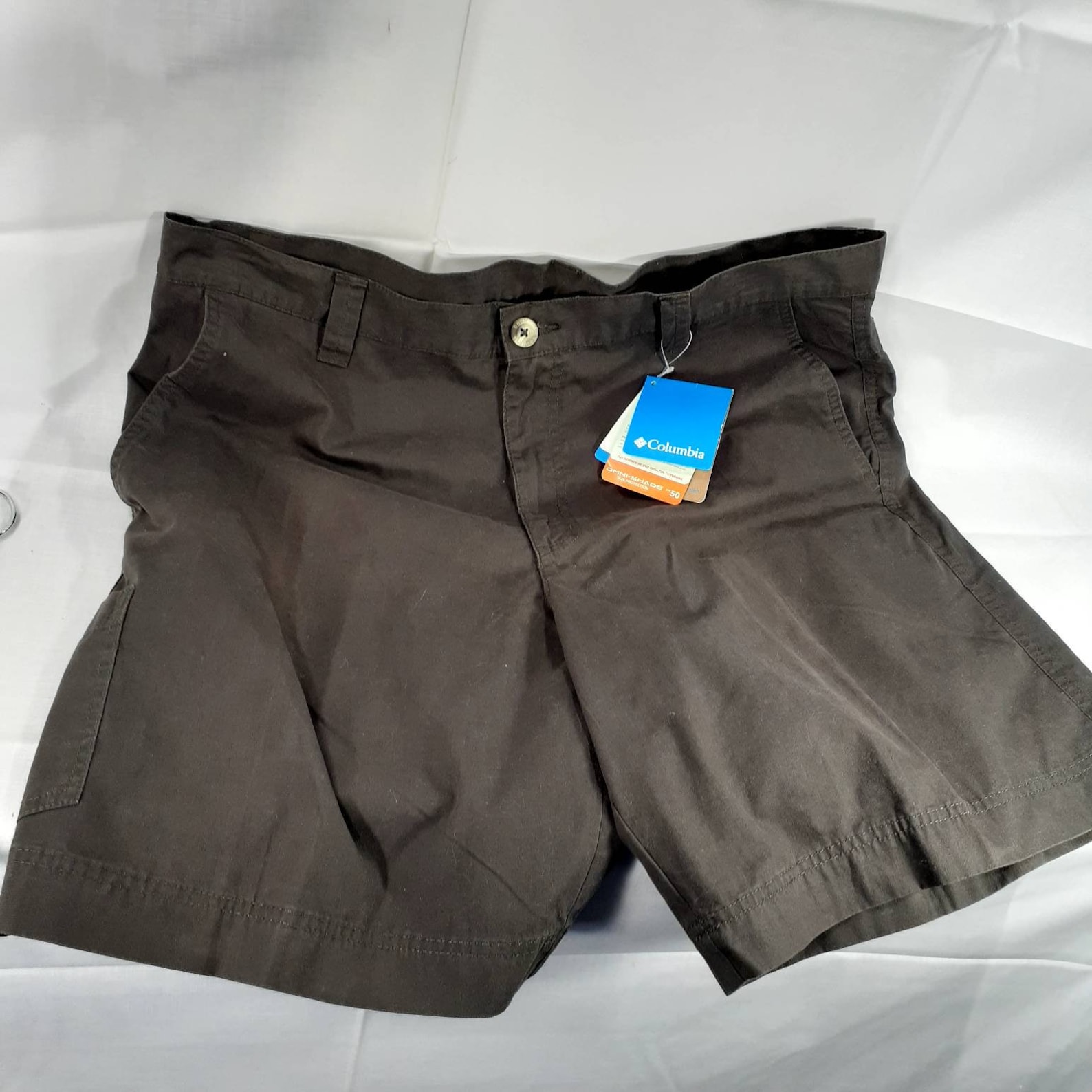 Columbia Omni Shade Shorts Mens 38 96.5cm 4 Pockets Zip Etsy