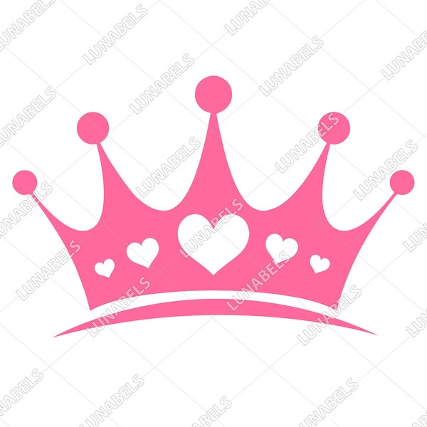 Crown svg, Tiara svg, Crown vector, Princess crown svg, King crown svg, Crown clipart, Queen crown cricut, Crown silhouette, Crown cut