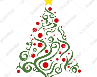 Christmas tree svg, christmas tree clipart, christmas, christmas decorations, christmas clipart, christmas tree design, christmas tree star