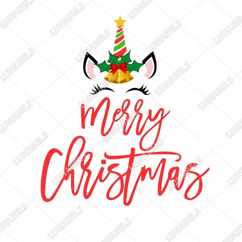 Download Free Unicorn Unicorn Clipart Unicorn Svg Merry Christmas Etsy SVG DXF Cut File