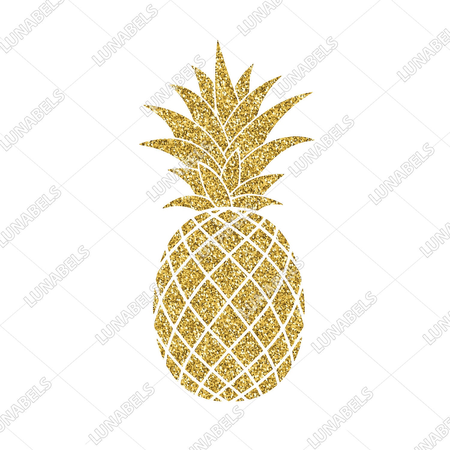 Piña SVG, Verano svg, Clipart de piña, Archivo de corte de piña ...