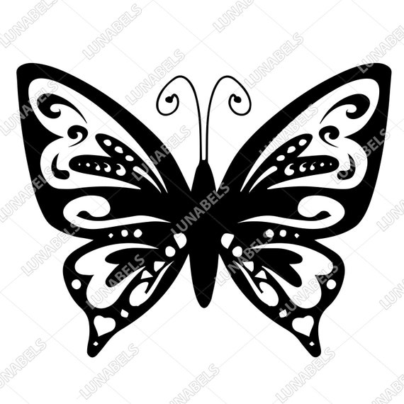 Butterfly Svg Butterfly Cut File Butterfly Clipart Svg Etsy