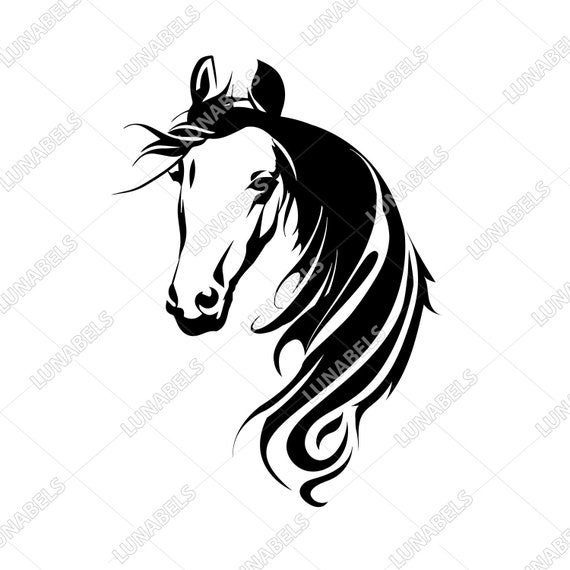Download Horse Svg Dxf Eps Png Jpg Vector Art Clipart Cut File Etsy PSD Mockup Templates