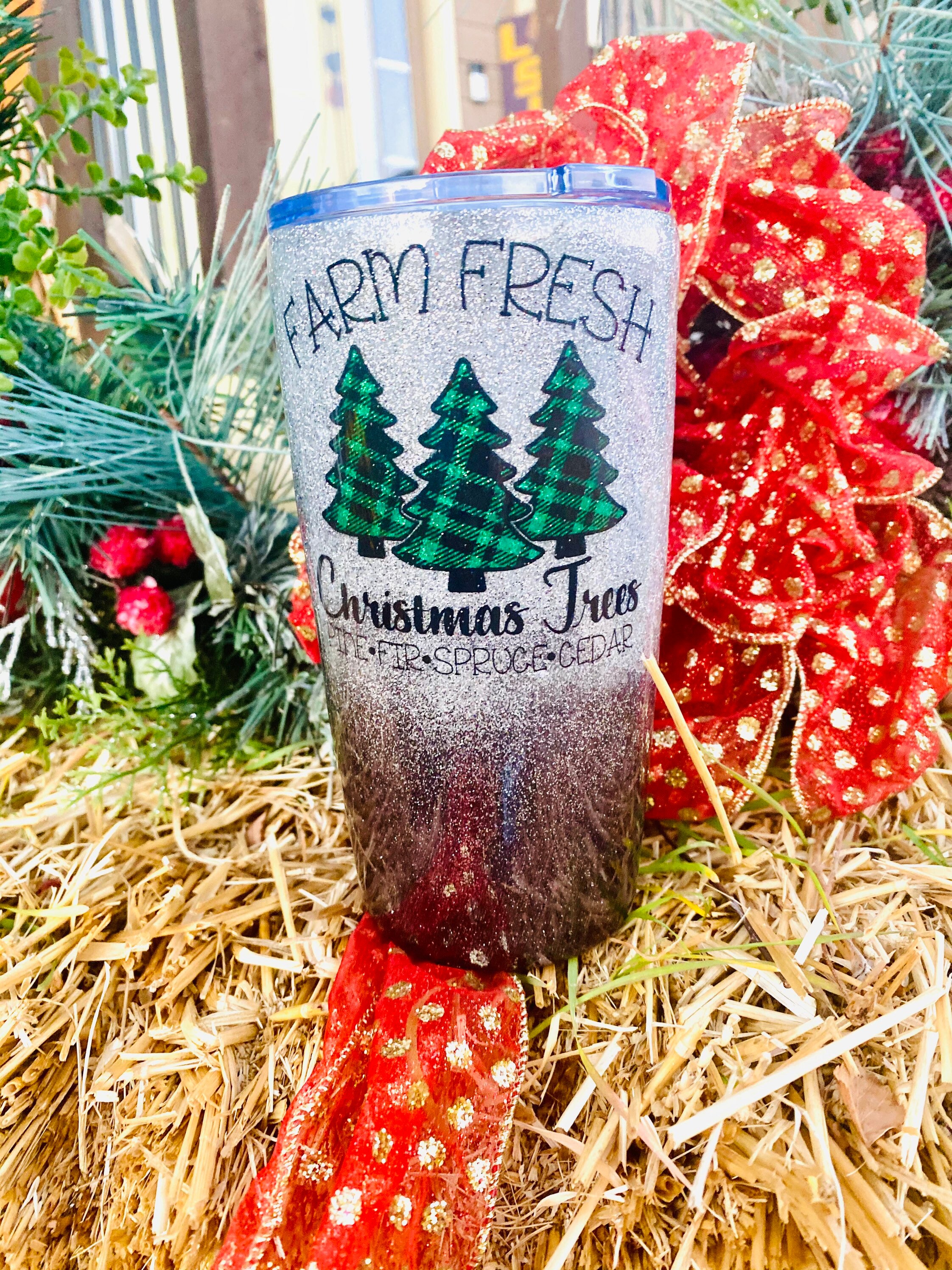 Christmas Tumbler Etsy Tumbler Christmas