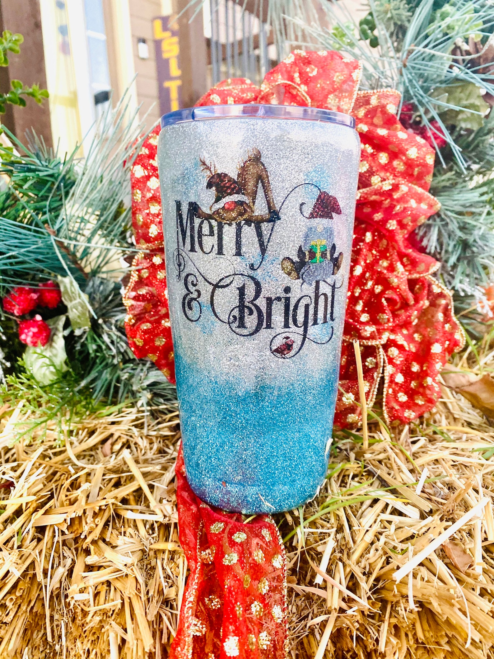 Christmas Tumbler Etsy