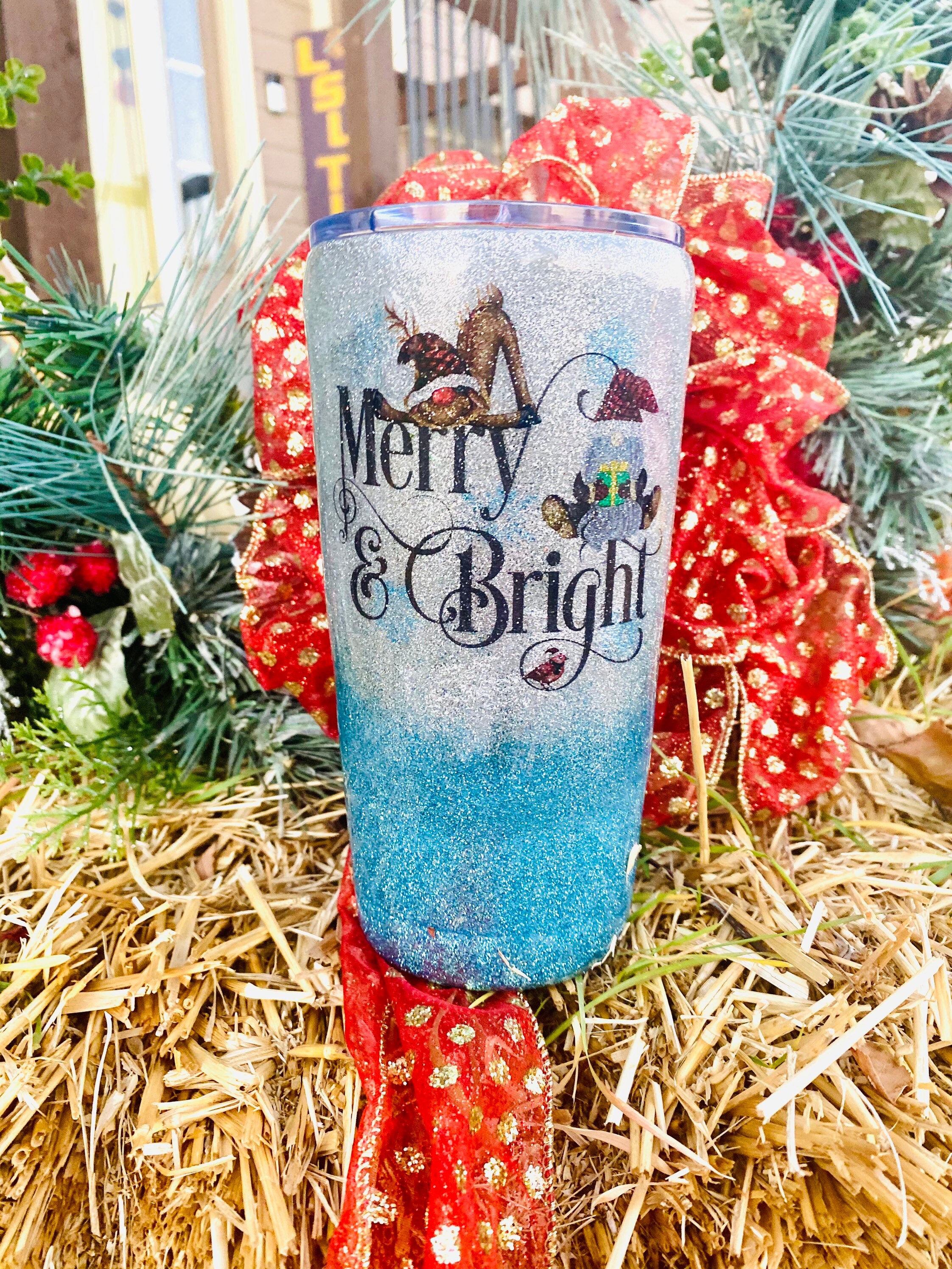 Christmas Tumbler Etsy