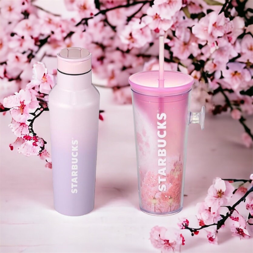 Starbucks Korea 2023 Spring Cherry Blossom Promotion Tumbler Cold