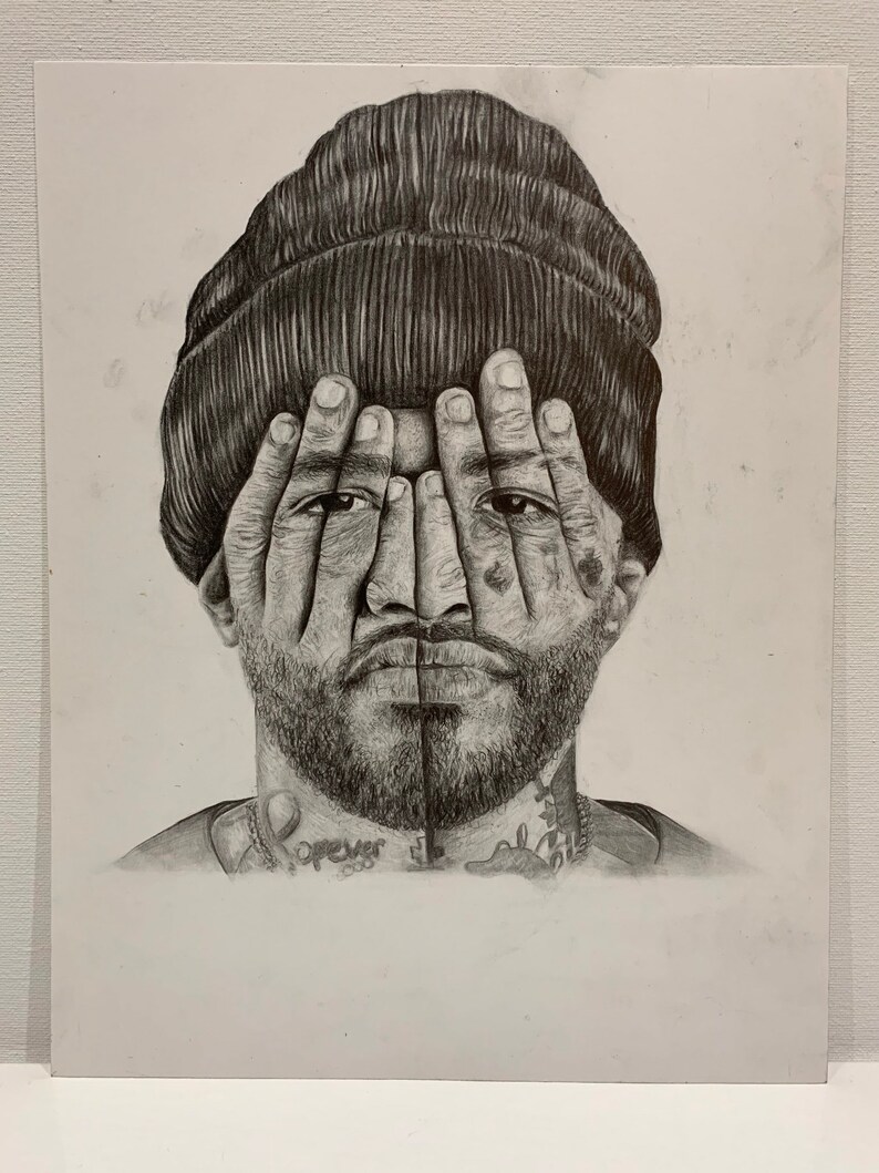 Joyner Lucas Drawing Etsy