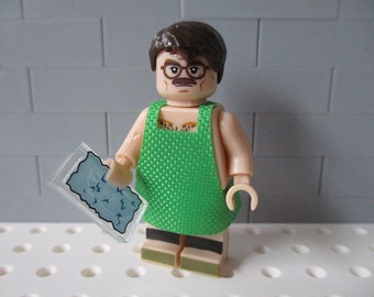 Custom Breaking Bad Walter /& Jesse Minifiguras Con Lab hecho Con Piezas Lego.
