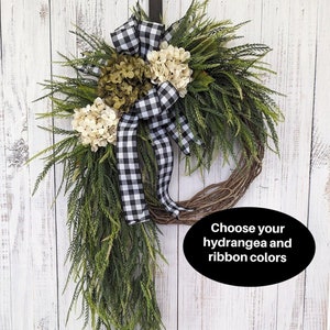 Elegant Door Wreath/XL wreath/Every Day Wreath/Wreath for Door/Year Round Wreath/streaming peony Wreath
