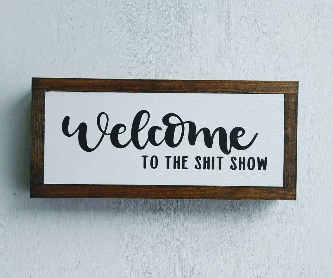 sign funny sign funny office decor funny Etsy