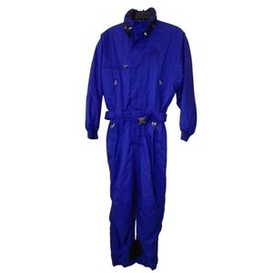 Kaelin Blue Entrant GII Fullbody Skiddräkt Herr Medium Isolerad VTG 80s NOS
