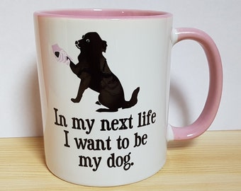 Becher Tasse Hund Plätzchen /& Spruch a Plätzchen a day ts333