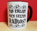 Bicycle Cup, Cyclist Gift, Cycling Sayings Coffee Cup, Funny Bikeless Saying 