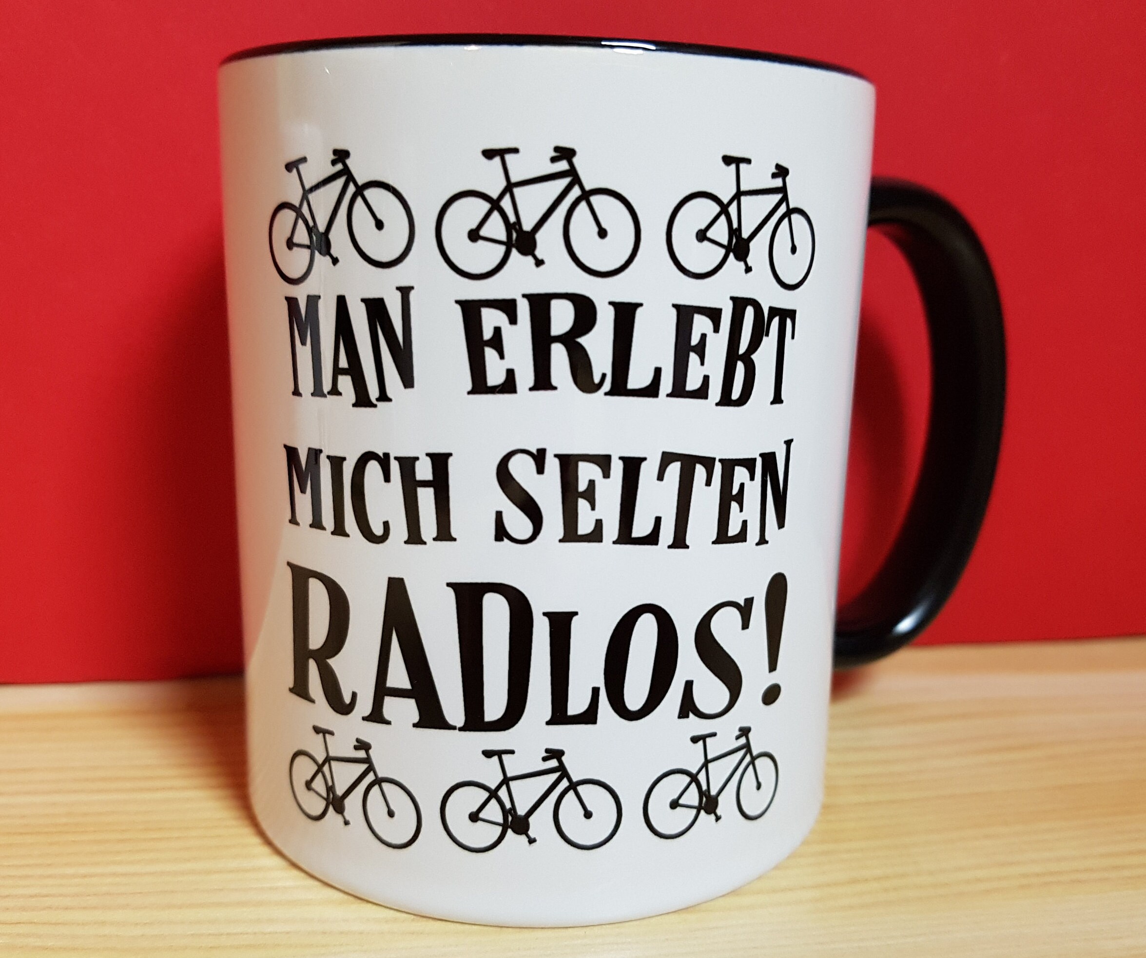 Radfahrer Geschenk Tasse So Gut Kann Nur Ein Radfahrer Aussehen Geschenkidee Kaffee-Becher
