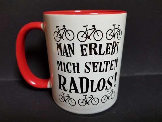 Lustige Fahrrad Radfahren Sprüche Radfahrer Geschenk Tasse