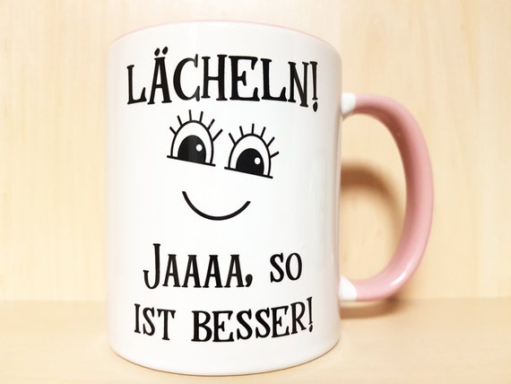 Sprüche Tassen,Beste Freundin Geschenk,Mama Geschenk,Frau Geschenk,Freundschaft Geschenk,Lächeln,Lachen,Gute Laune,Spaß,Glück,Kaffeetasse