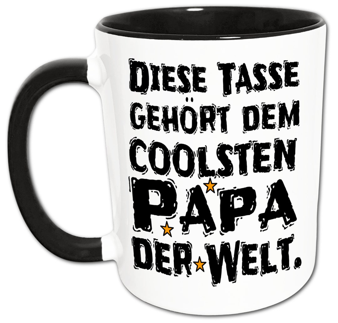 Coolster Papa Der Welt Tasse, Vatertagsgeschenk, Geschenke Zum Vatertag