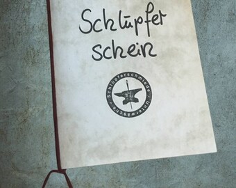 Bon « Schlüpferschein » - Bon cadeau individuel Schlüpferschmiede