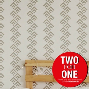 Rug Pattern, LARGE WALL STENCIL, Modern Wall Stencils for Painting, Stencils For Walls, Simple Stencil, Painting stencil, Tribal
