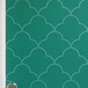 Marokkaanse I -Marokkaanse Muur STENCIL Moderne Muur Stencils voor het schilderen - Stencils voor muren, Muur Stencil, Pinkipo