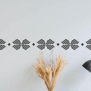 Butterfly Border Wall STENCIL  Modern Wall Stencils for Painting  - Stencils For Walls,  Wall Stencil, Pinkipo