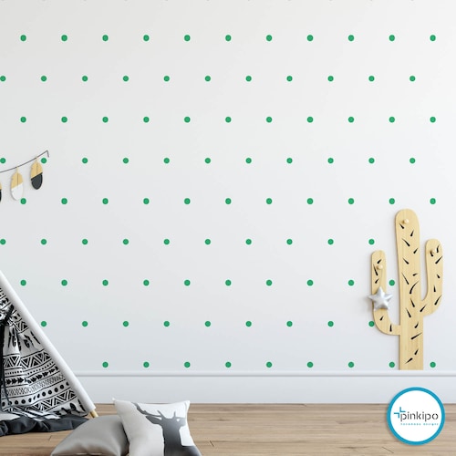 Polka Dot Wall STENCIL Modern Wall Stencils for Painting Etsy
