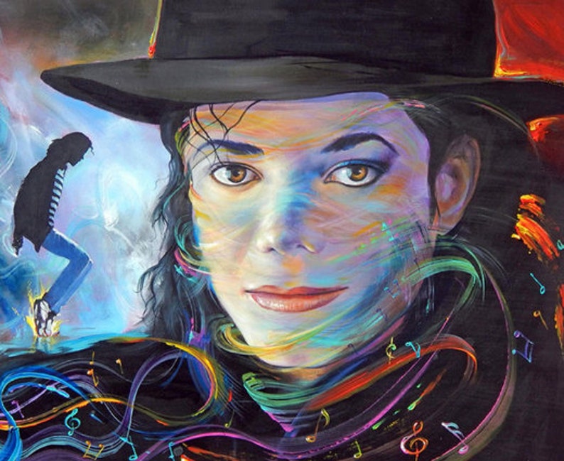 Michael Jackson Diamond Painting Full Diamond DIY Full Diamond | Etsy