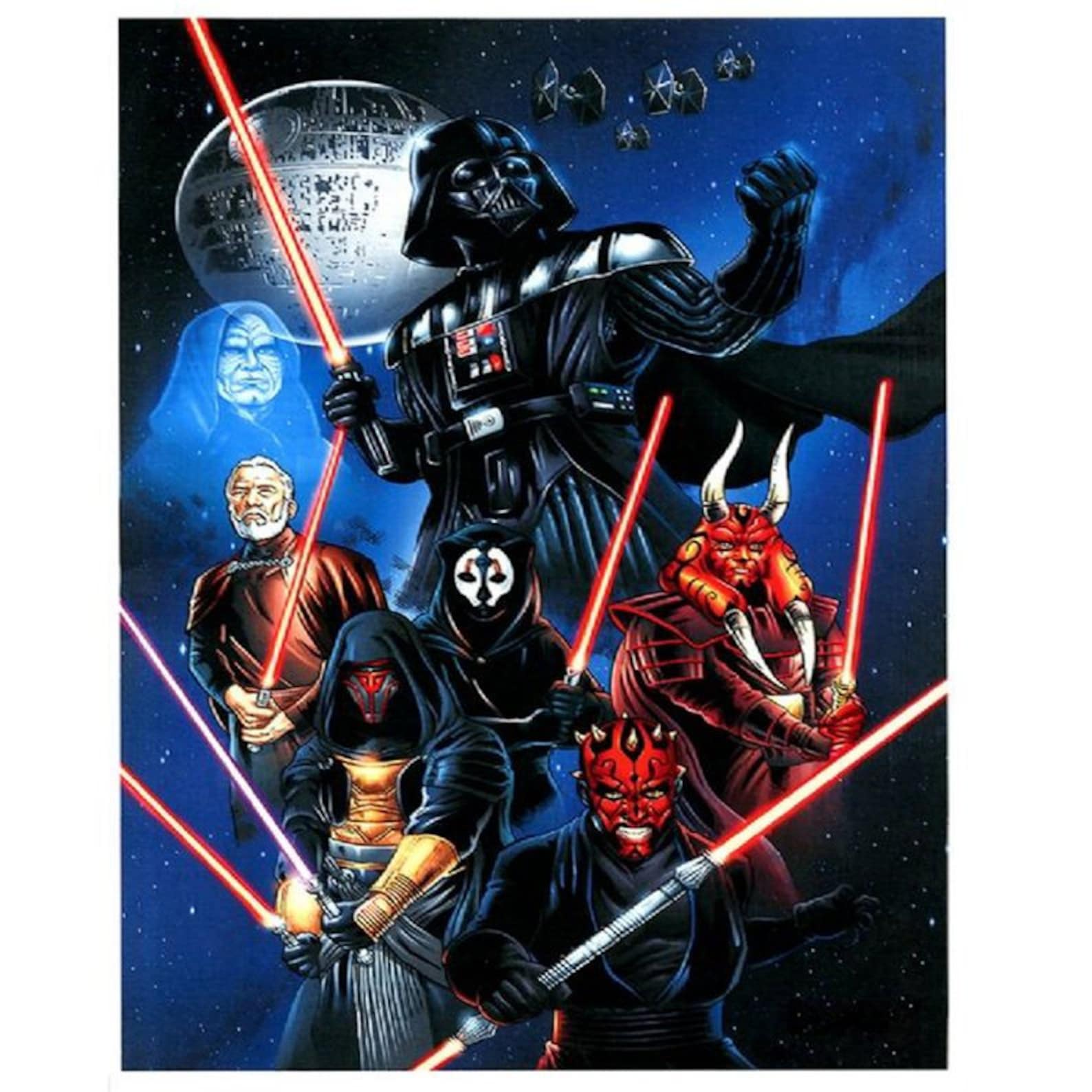 DIY Diamond Painting Star Wars Diamond Mosaic 5D Diamond Etsy