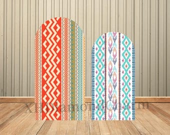Bohemian Texture Arch Backdrop Decor Kids Birthday Party Wedding Party Background Baby Shower Portrait Chiara Photo Background