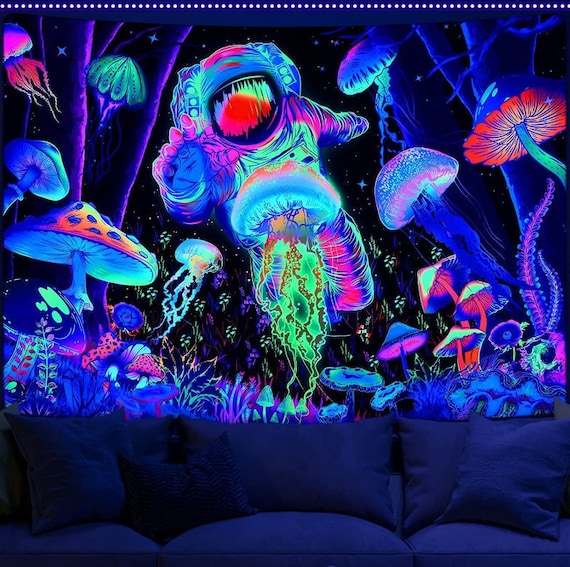 Glow in the dark tapestry sale