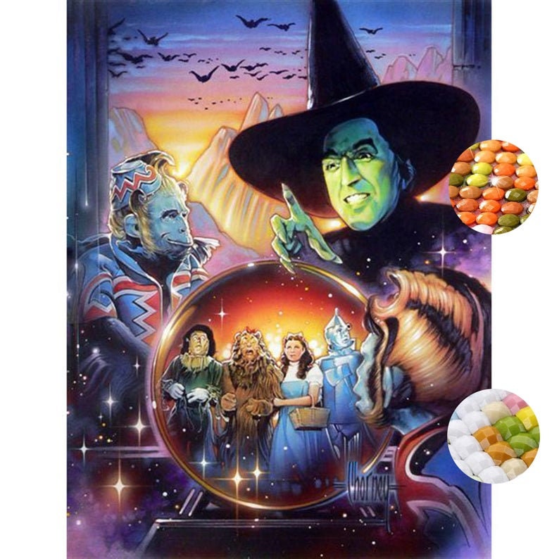 DIY Diamond Embroidery quot; Wizard of Oz quot; Mosaic 5D Diam DIY Diamond Embroidery quot; Wizard of Oz quot; Mosaic 5D Diam