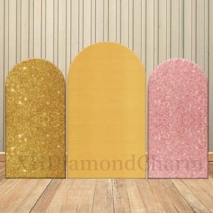 Arco de glitter dourado fundo personalizado crianças adultos festa de aniversário foto decoração casamento chá de panela fotografia pano de fundo adereços