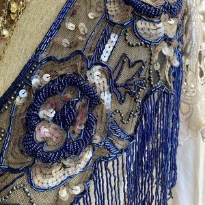1920s style beaded shawl