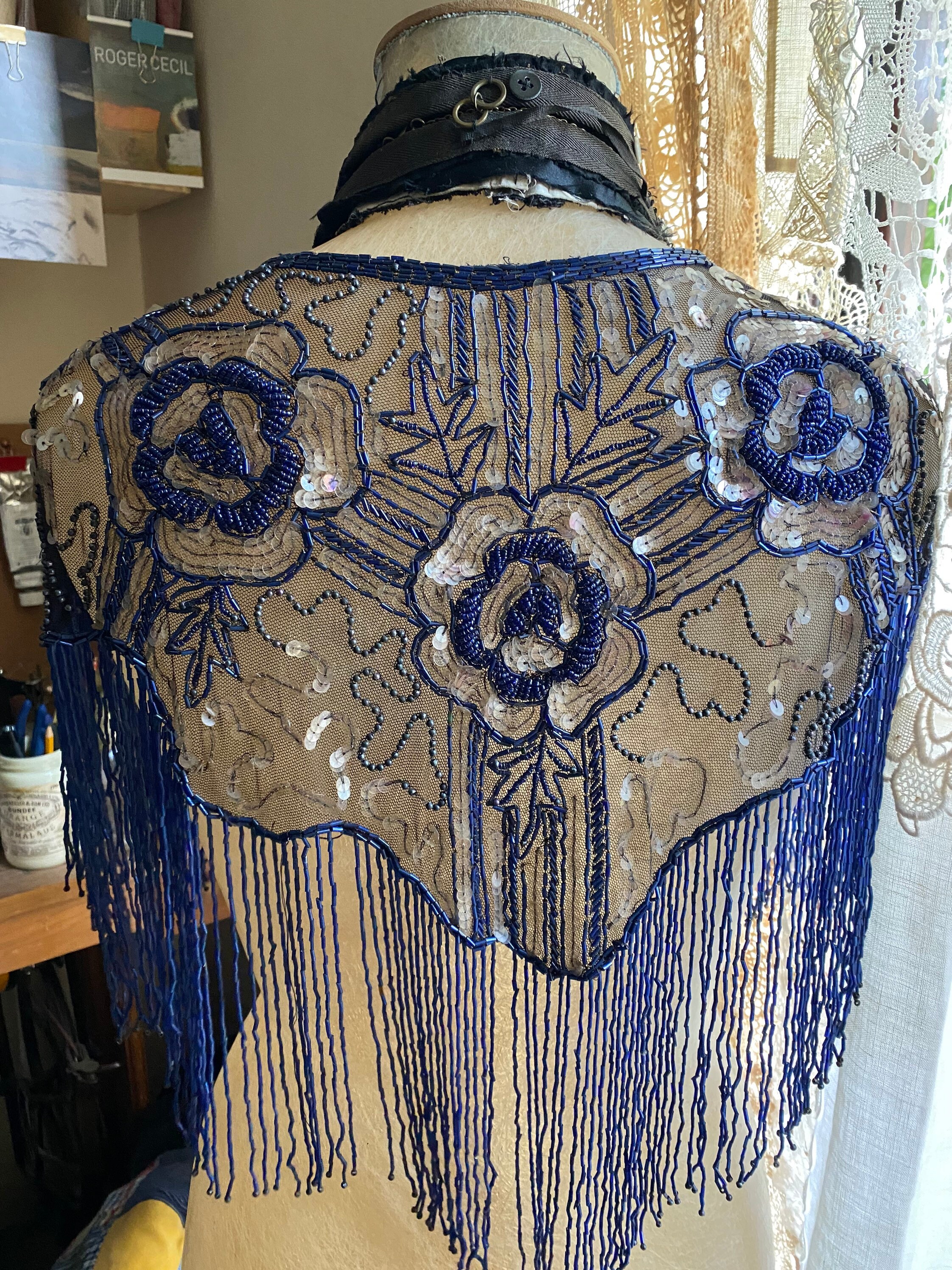 1920s beaded shawl