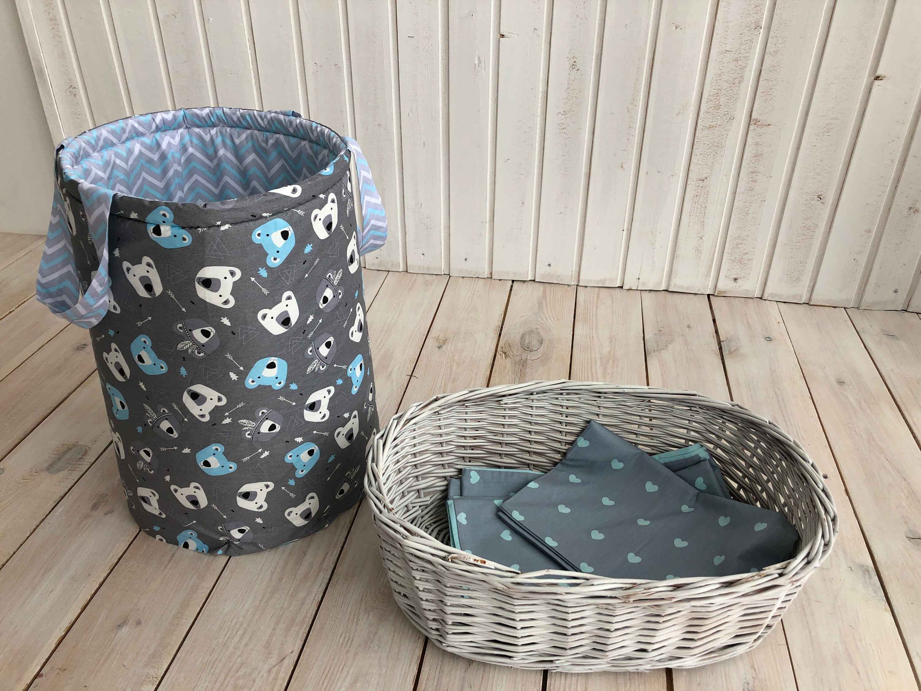 Kinder Spielzeug Speicher Speicher-Korb-Kindergarten Stoff | Etsy