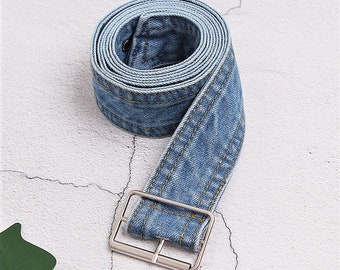 Denim Belt, Rustic Denim Corset Belt, Denim Elastic Waist Belt, Waist Belt, Corset Belt, Wide Waist Belt, Dress Corset Belt, Gift for Her