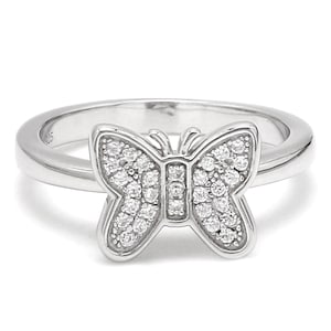 Butterfly Silver Ring gift for her, Gift for Girlfriends, Gift for Woman, Gift for mom&#39;s, Personalized Gift, Butterfly Gift Ring