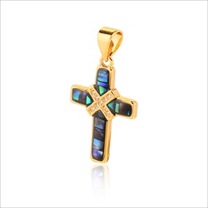 Kostenloser Versand 6 Stück Gold Emaille Kreuz Charm Verbinder für Diy Schmuck Armbänder Herstellung,Messing Charm Perlen,14x22mm,BS162