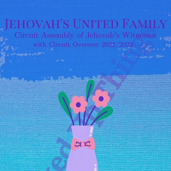 Jehovah Witness Circuit Assembly With Circuit Overseer Etsy