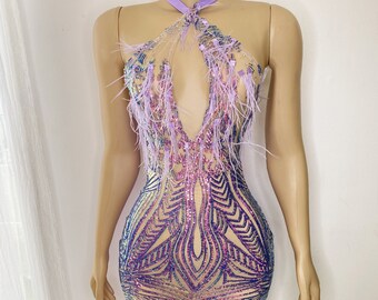 vince camuto fuschia dress