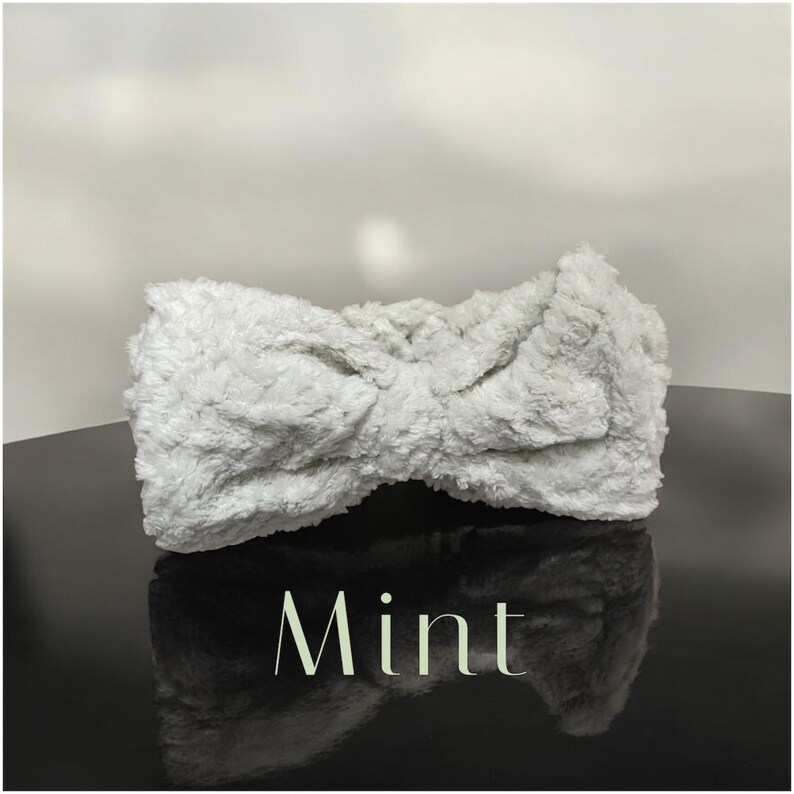 TifOrganics Luxe Spa Headbands | Soft Stretch Skincare Headband | Self-Care & Spa Accessory Bild 8