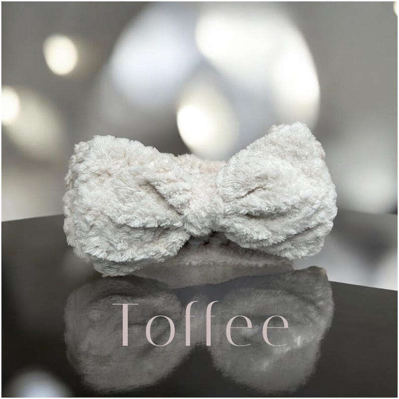 TifOrganics Luxe Spa Headbands | Soft Stretch Skincare Headband | Self-Care & Spa Accessory Bild 5