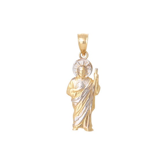 san judas gold charm